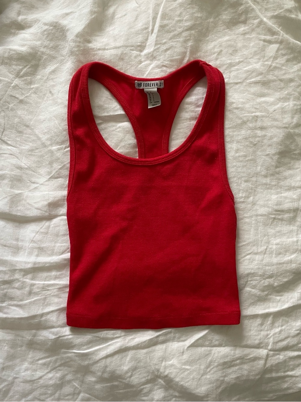 3/$15 Forever 21 Ribbed Racerback Tank